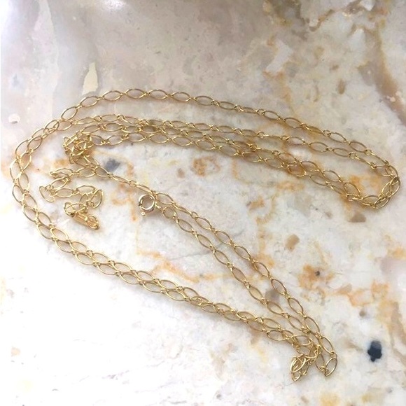 Tiffany & Co. 18k Yellow Gold Oval Link 36” Chain - Picture 3 of 8